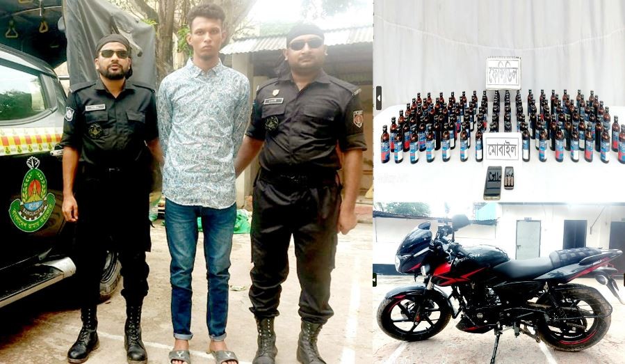 কুমিল্লায় ফেন্সিডিলসহ ১ মাদক ব্যবসায়ী গ্রেফতার